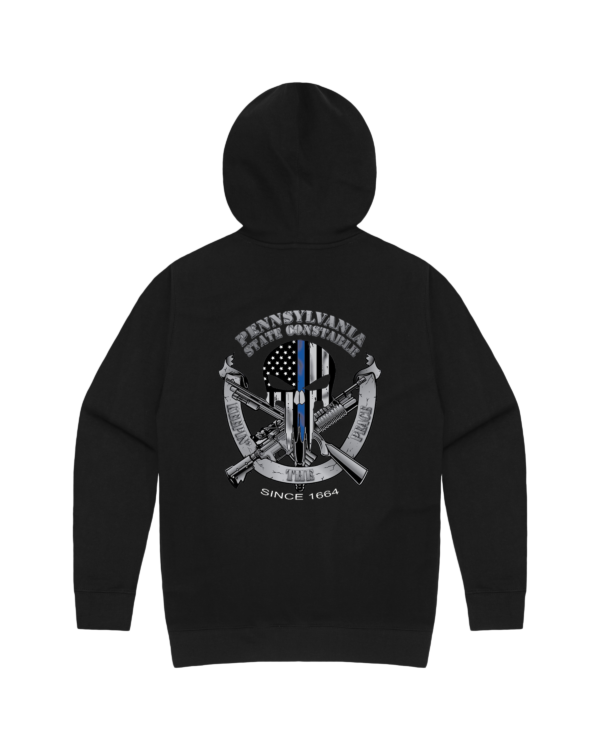 Constable Punisher Hoodie – Black – East Donegal Constable